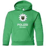Sweatshirts Irish Green / YS Winden Polizei Youth Hoodie