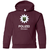Sweatshirts Maroon / YS Winden Polizei Youth Hoodie