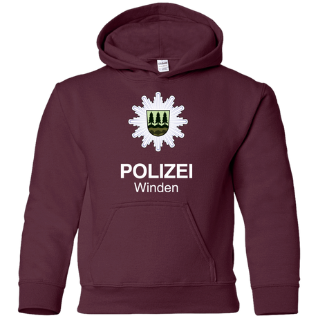 Sweatshirts Maroon / YS Winden Polizei Youth Hoodie