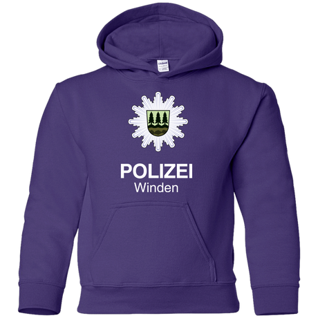 Sweatshirts Purple / YS Winden Polizei Youth Hoodie