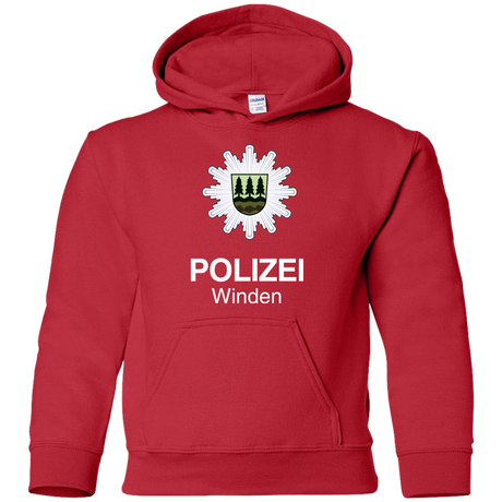 Sweatshirts Red / YS Winden Polizei Youth Hoodie