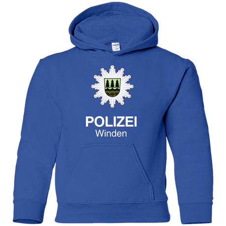 Sweatshirts Royal / YS Winden Polizei Youth Hoodie