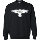 Sweatshirts Black / Small Winter is here Crewneck Sweatshirt