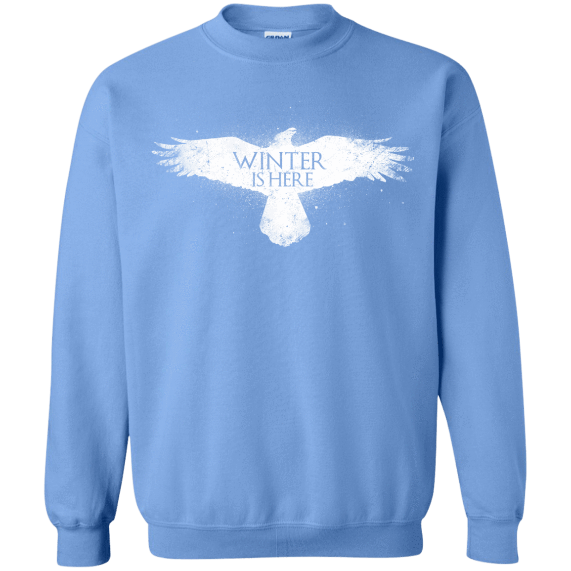 Sweatshirts Carolina Blue / Small Winter is here Crewneck Sweatshirt