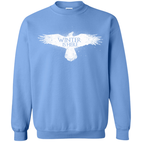 Sweatshirts Carolina Blue / Small Winter is here Crewneck Sweatshirt