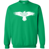 Sweatshirts Irish Green / Small Winter is here Crewneck Sweatshirt
