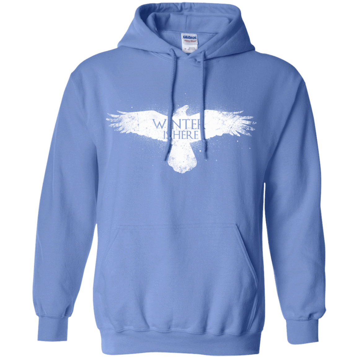 Sweatshirts Carolina Blue / Small Winter is here Pullover Hoodie