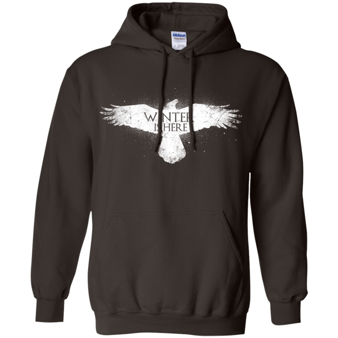 Sweatshirts Dark Chocolate / Small Winter is here Pullover Hoodie