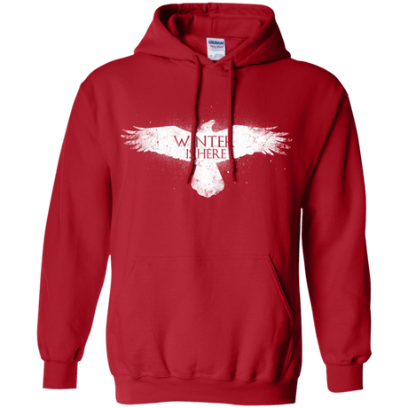 Sweatshirts Red / Small Winter is here Pullover Hoodie