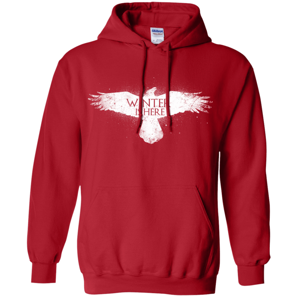 Sweatshirts Red / Small Winter is here Pullover Hoodie