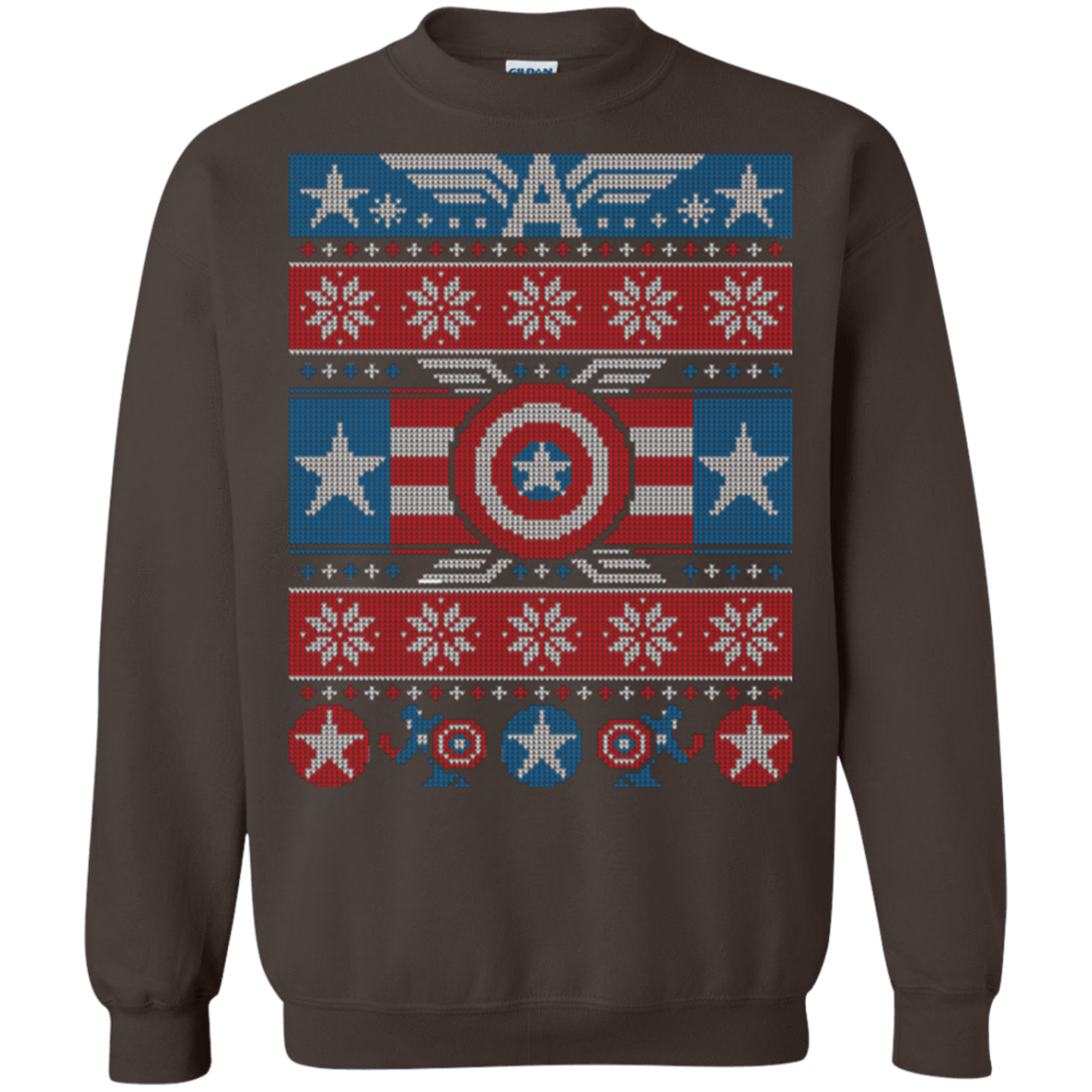 Sweatshirts Dark Chocolate / Small Winter Soldier Crewneck Sweatshirt