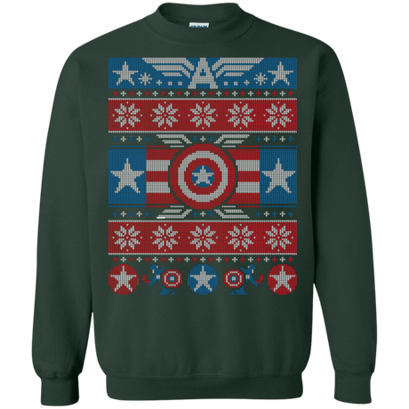 Sweatshirts Forest Green / Small Winter Soldier Crewneck Sweatshirt