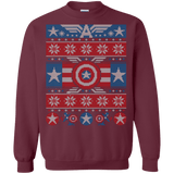 Sweatshirts Maroon / Small Winter Soldier Crewneck Sweatshirt