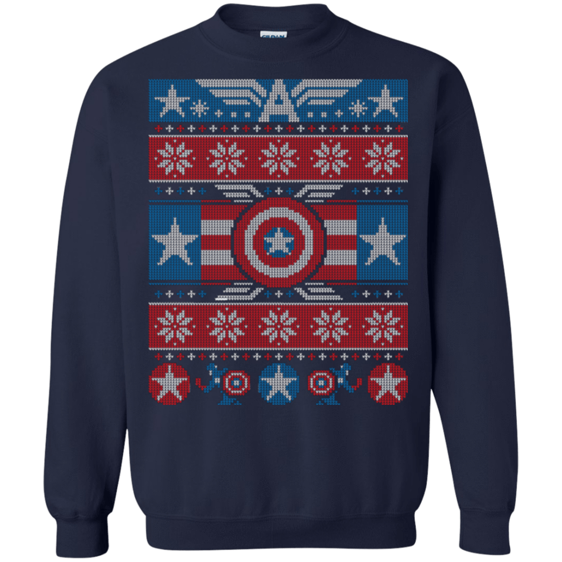 Sweatshirts Navy / Small Winter Soldier Crewneck Sweatshirt