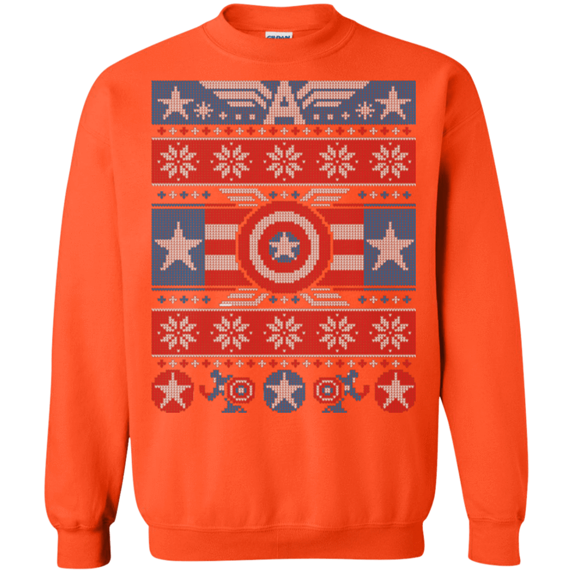 Sweatshirts Orange / Small Winter Soldier Crewneck Sweatshirt