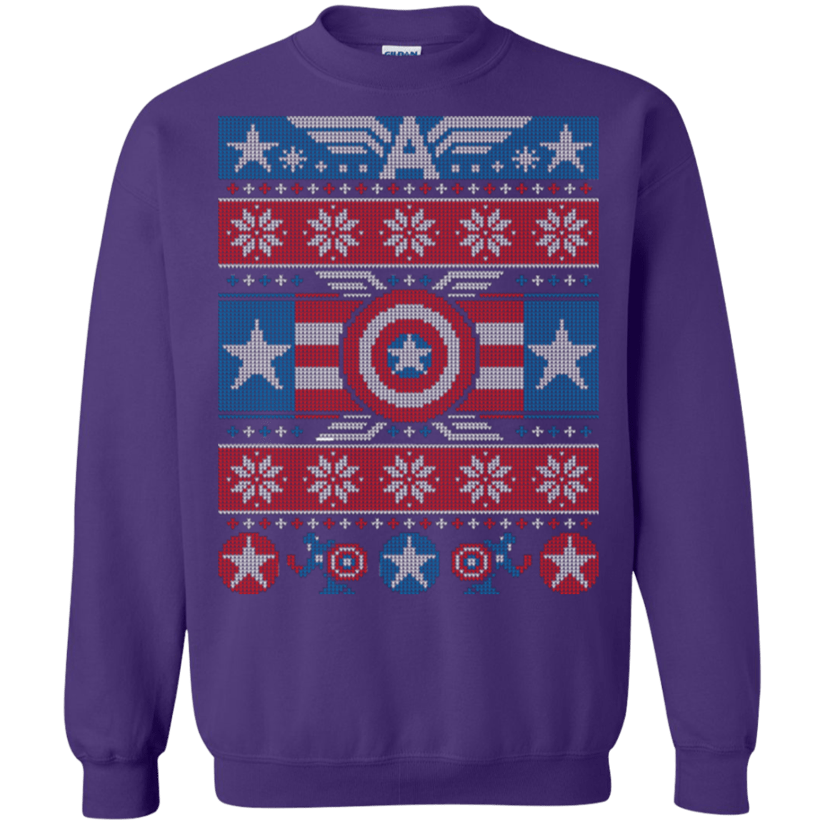 Sweatshirts Purple / Small Winter Soldier Crewneck Sweatshirt