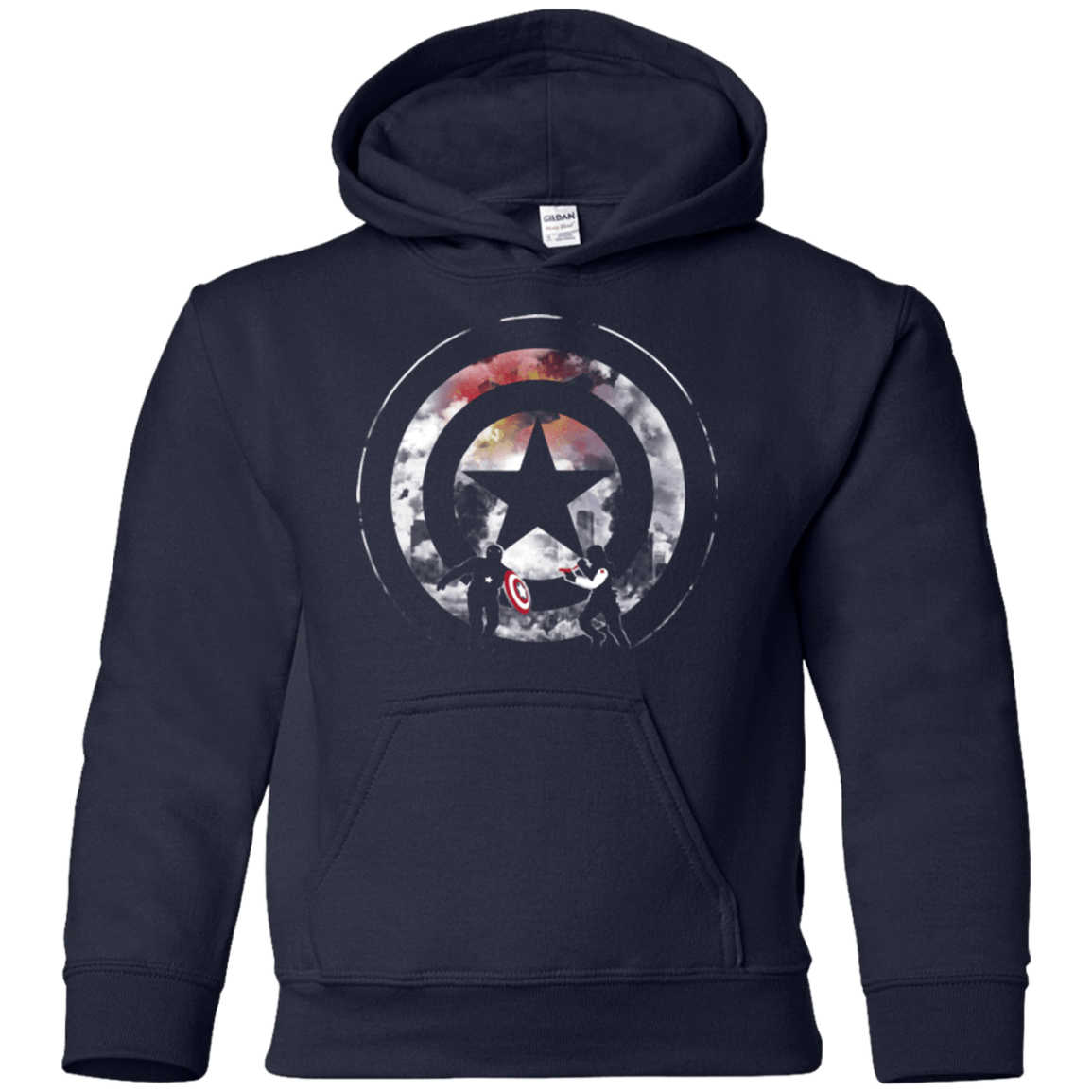 Sweatshirts Navy / YS Winter VS America Youth Hoodie