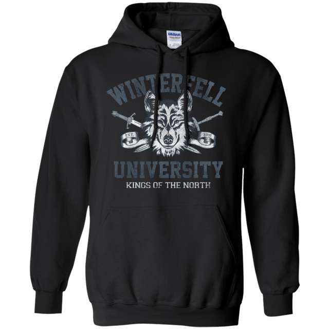 Sweatshirts Black / Small Winterfell U Pullover Hoodie