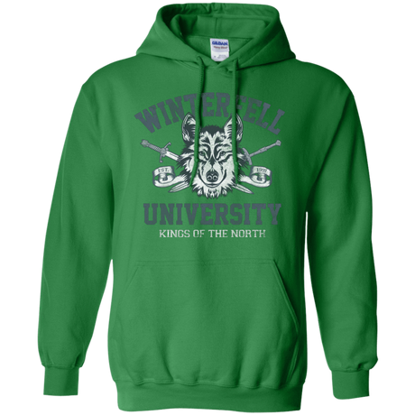 Sweatshirts Irish Green / Small Winterfell U Pullover Hoodie