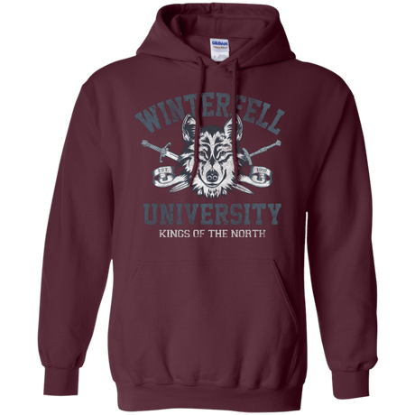 Sweatshirts Maroon / Small Winterfell U Pullover Hoodie