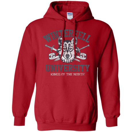 Sweatshirts Red / Small Winterfell U Pullover Hoodie