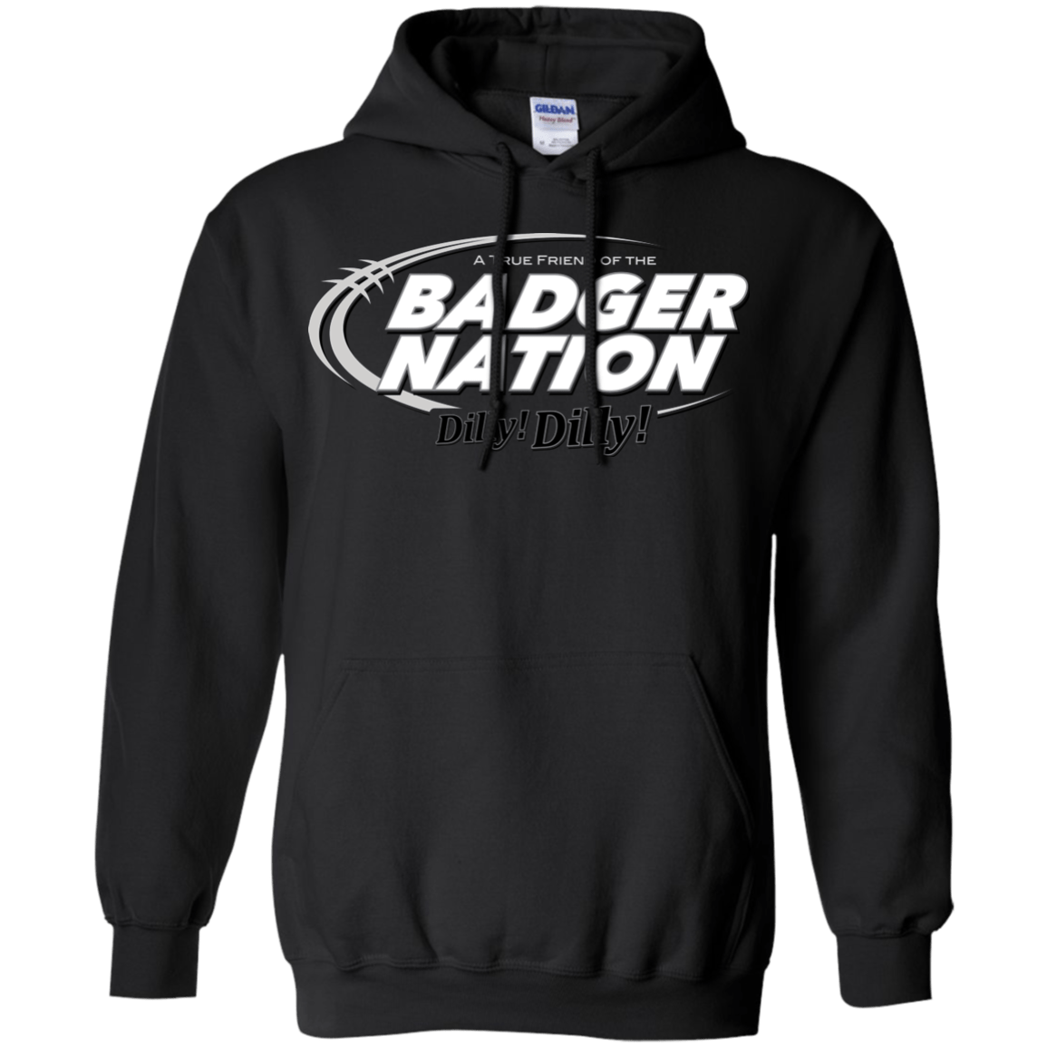 Sweatshirts Black / Small Wisconsin Dilly Dilly Pullover Hoodie