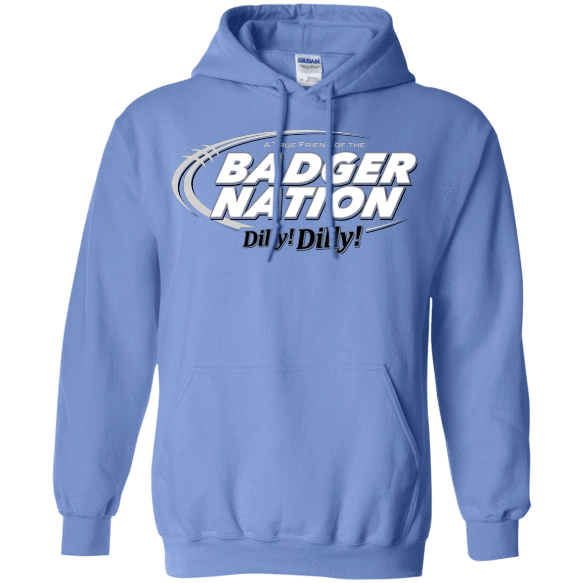 Sweatshirts Carolina Blue / Small Wisconsin Dilly Dilly Pullover Hoodie