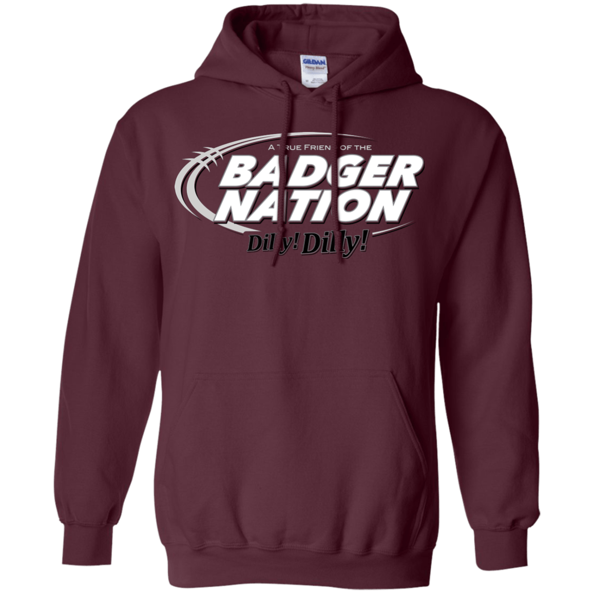 Sweatshirts Maroon / Small Wisconsin Dilly Dilly Pullover Hoodie