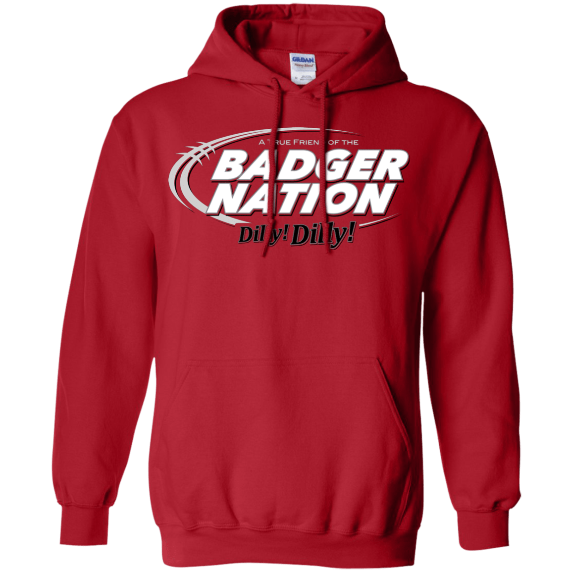 Sweatshirts Red / Small Wisconsin Dilly Dilly Pullover Hoodie