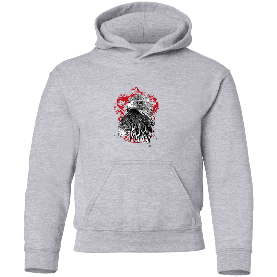 Sweatshirts Sport Grey / YS Wit and Wisdom sumi-e G185B Youth Pullover Hoodie