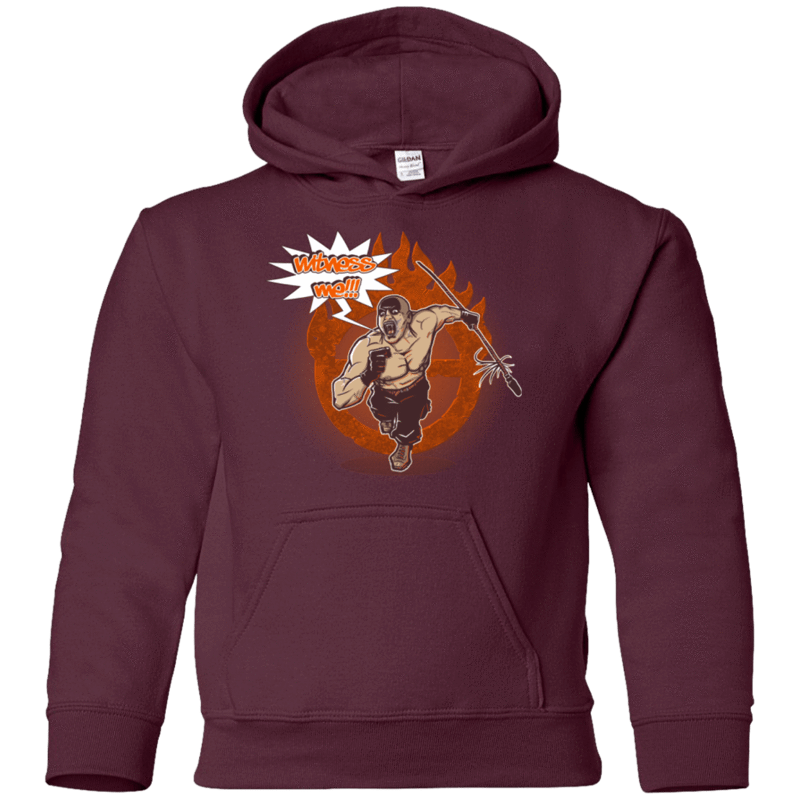 Sweatshirts Maroon / YS Witness Youth Hoodie