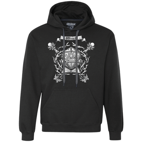 Sweatshirts Black / Small WIZARD CREST Premium Fleece Hoodie