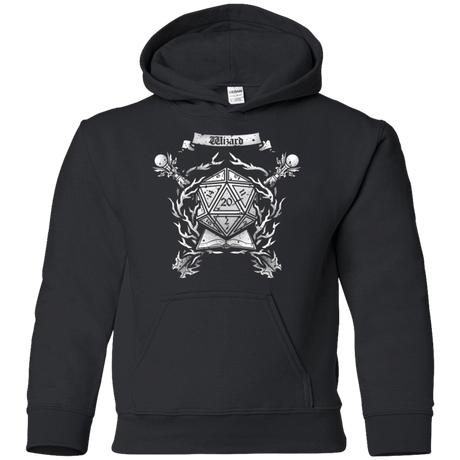 Sweatshirts Black / YS WIZARD CREST Youth Hoodie