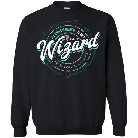 Sweatshirts Black / S Wizard Crewneck Sweatshirt