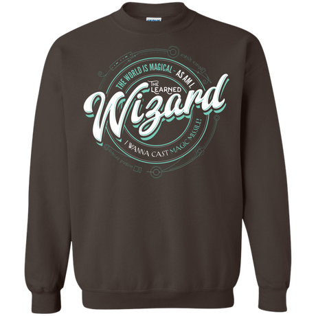 Sweatshirts Dark Chocolate / S Wizard Crewneck Sweatshirt