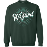 Sweatshirts Forest Green / S Wizard Crewneck Sweatshirt