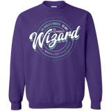 Sweatshirts Purple / S Wizard Crewneck Sweatshirt