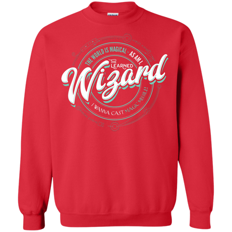 Sweatshirts Red / S Wizard Crewneck Sweatshirt