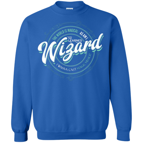 Sweatshirts Royal / S Wizard Crewneck Sweatshirt