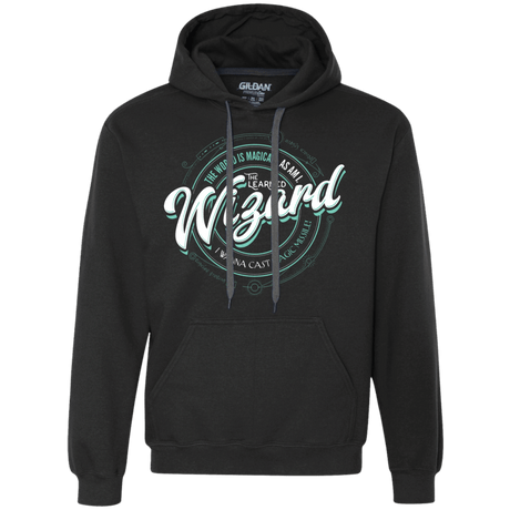 Sweatshirts Black / S Wizard Premium Fleece Hoodie