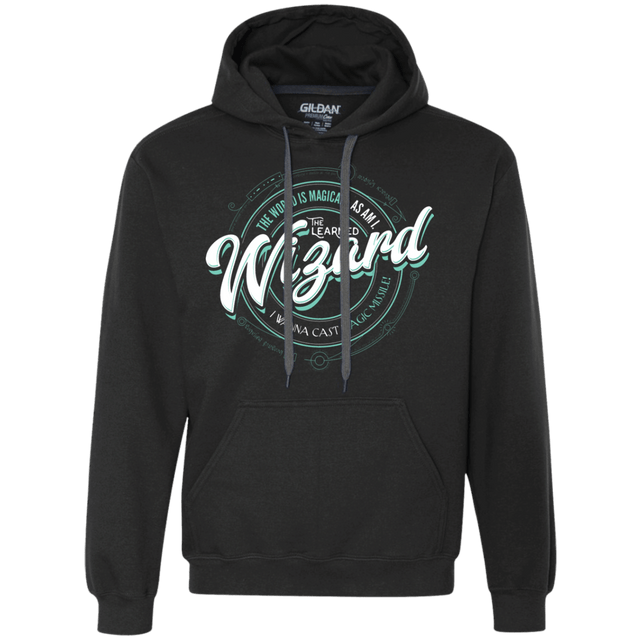 Sweatshirts Black / S Wizard Premium Fleece Hoodie