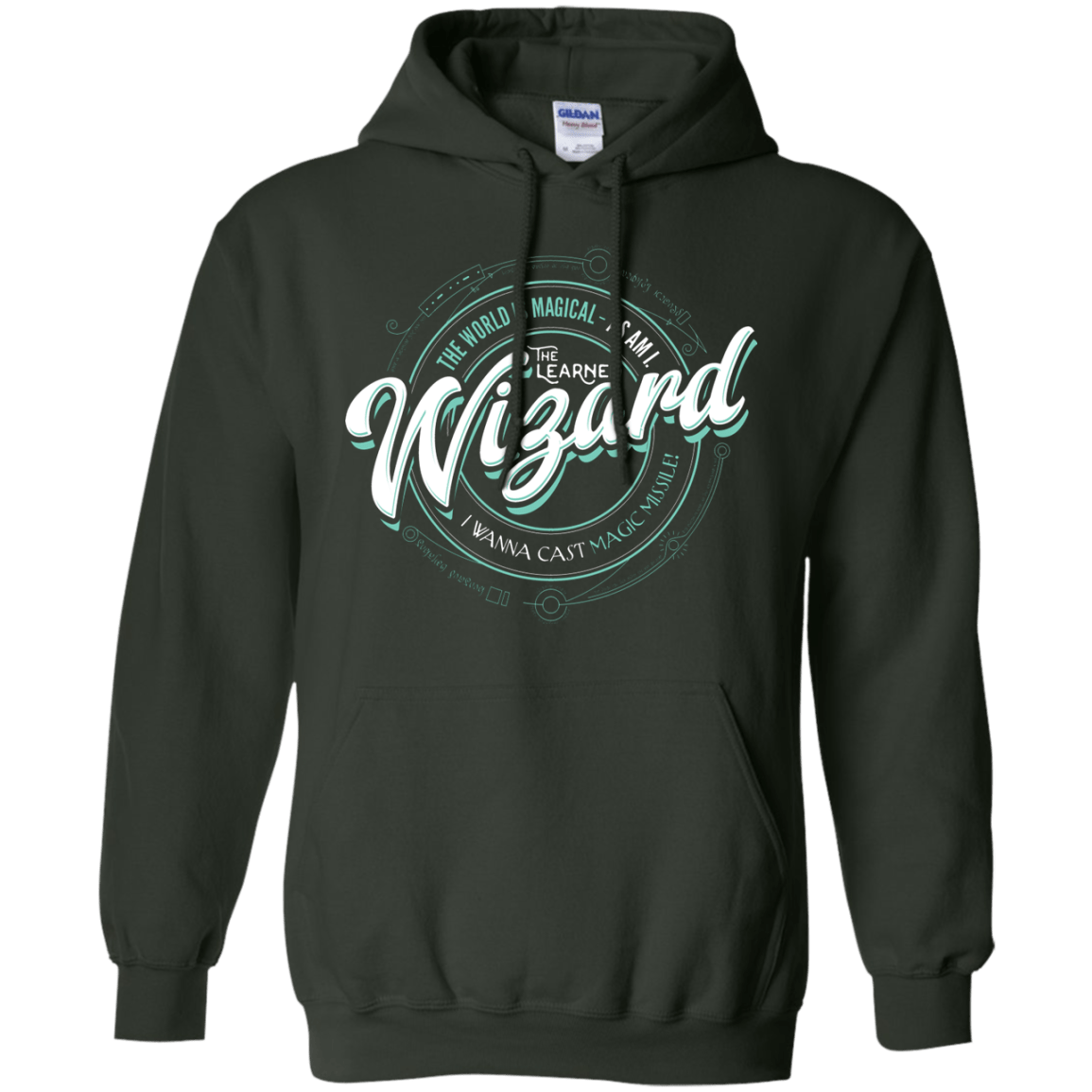 Sweatshirts Forest Green / S Wizard Pullover Hoodie