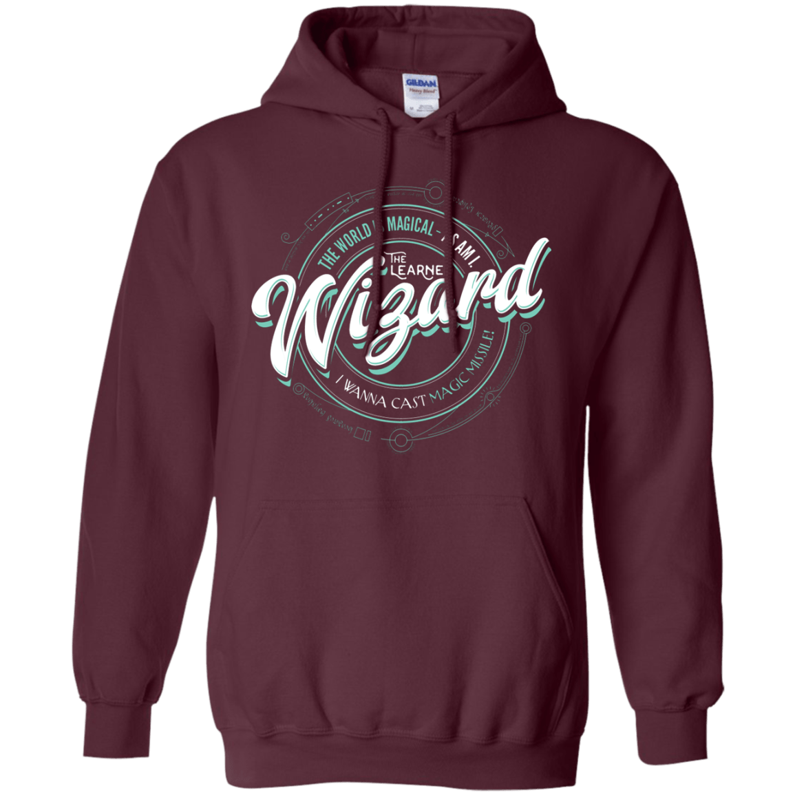 Sweatshirts Maroon / S Wizard Pullover Hoodie