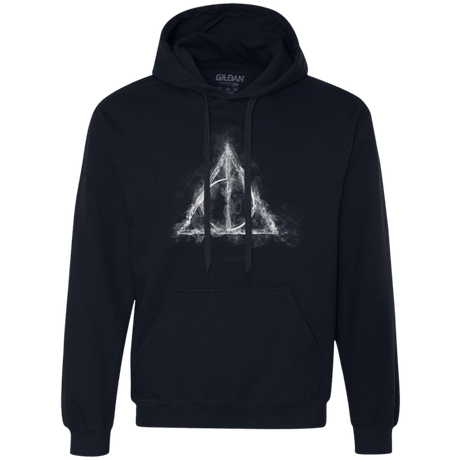 Sweatshirts Navy / Small WIZARD SMOKE Premium Fleece Hoodie