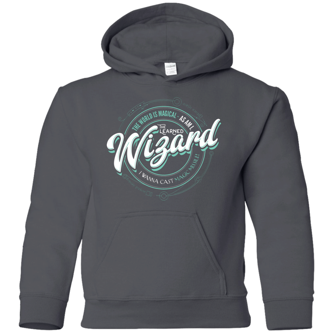 Sweatshirts Charcoal / YS Wizard Youth Hoodie
