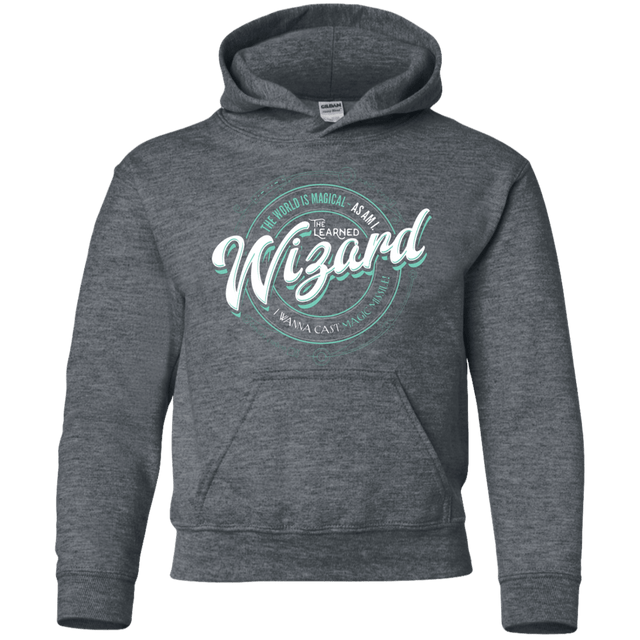 Sweatshirts Dark Heather / YS Wizard Youth Hoodie