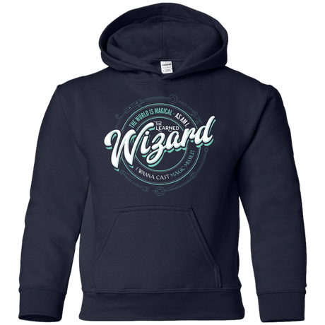 Sweatshirts Navy / YS Wizard Youth Hoodie