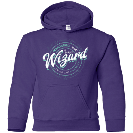 Sweatshirts Purple / YS Wizard Youth Hoodie