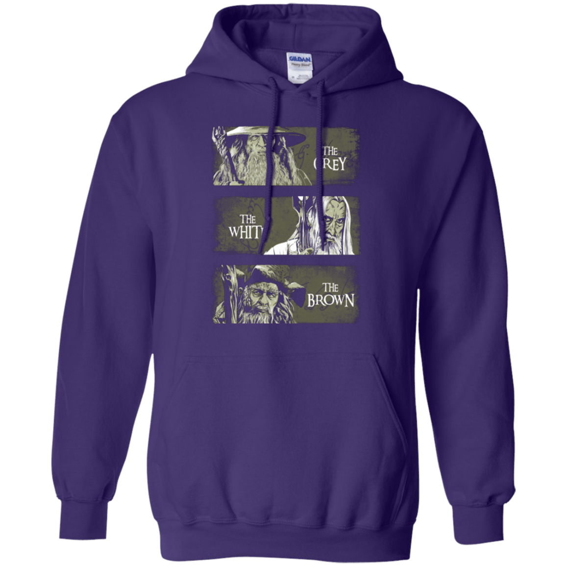 Sweatshirts Purple / Small Wizards of Middle Earth Pullover Hoodie