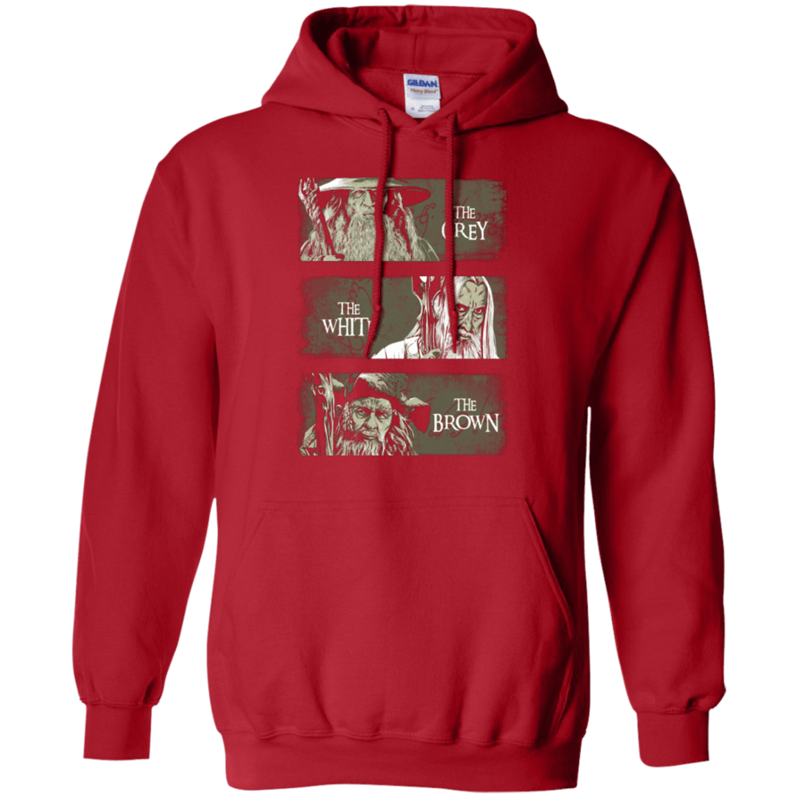 Sweatshirts Red / Small Wizards of Middle Earth Pullover Hoodie